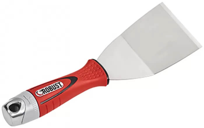 שפכטל מכופף פרימיום 80 מ"מ INOX ראש דפיקה מתכת עם פיליפס נשלף סדרת  ROBUST 7351X