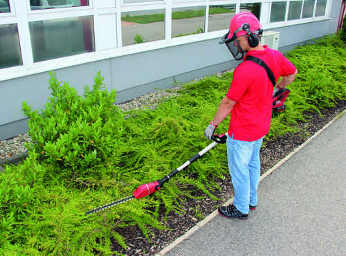 Trimmer + Rechargeable Telescopic Saw 18V GE-HC 18 LI T KIT  2