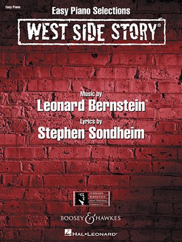 ספר תווים West Side Story - Easy Piano Vocal Selections