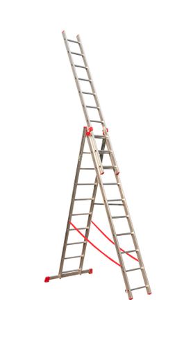 סולם אלומיניום ג' 10 שלבים KR-0340