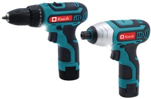 KO-1212LS סט מברגת אימפקט + גיר ליתיום 12V