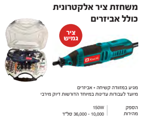 מקדחת אלומיניום- ברזל למתכת