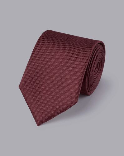 עניבה דוחה כתמים Silk Tie - Dark Green- Stain Resistant