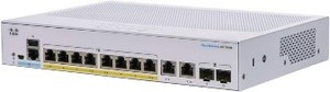 HUB CISCO CBS250-8FP-E-2G-EU 8 Wהספק120PORT POEX8 FOL GE FULL POE EXT PS 2X1G רכזת רשת 