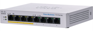 HUB CISCO Wהספק110CBS110-8PP-D-EU-2G-EU 8 PORT1G 4POE-4 1G GE POE EXT PS  רכזת רשת 