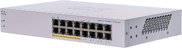 HUB CISCO CBS110-16PP-EU הספק W 60 הספק  PORT 16 GE PARTIAL POE8  רכזת רשת 
