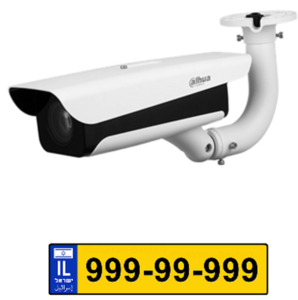 מצלמת אבטחה מצלמת IP לזיהוי לוחיות רישוי לרכב צלמת לזיהוי מספרי רכב LPR אינפרה רזולוציה 2MP עדשה 4-8 מ""מ