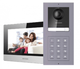 אינטרקום דור 2 HIKVISION IP 6320 DS-KIS8003-ACW2 מסך+KD+KP+8003