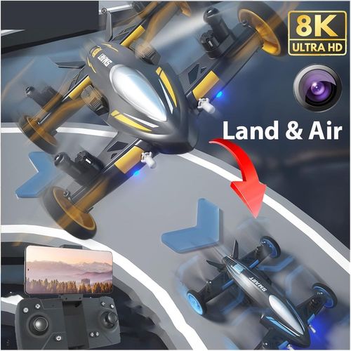 מכונית שלט מעופפת ומשגרת טילים + מצלמה