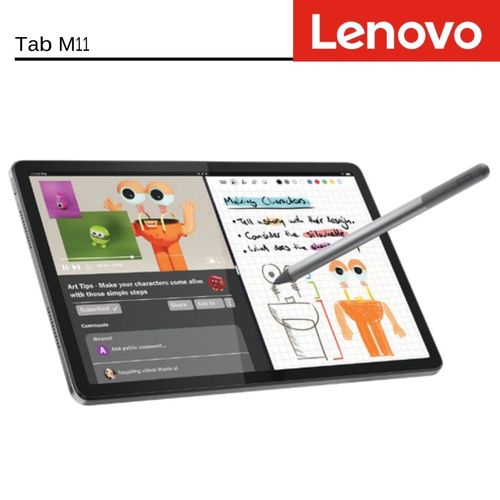 טאבלט Lenovo Tab M11 128gb+8 צבע אפור