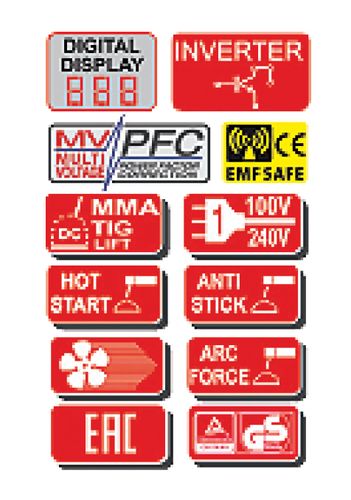 רתכת אינוורטר מיני MIG+TIG+MMA 200AH