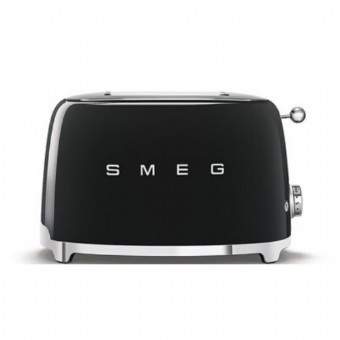 מצנם 2 פרוסות SMEG  דגם TSF01BLEU שחור מבריק
