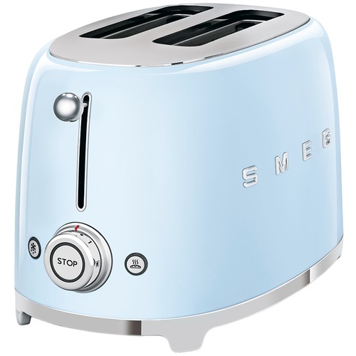 מצנם 2 פרוסות SMEG דגם TSF01PBEU תכלת מבריק