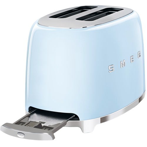 מצנם 2 פרוסות SMEG דגם TSF01PBEU תכלת מבריק