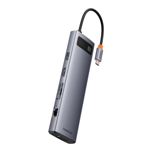 מפצל Baseus Metal Gleam Series 11-Port HUB