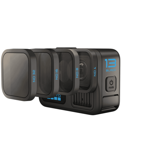 ערכת 4 עדשות מסנני ND למצלמת GoPro HERO13 Black, שנה אחריות יבואן רשמי