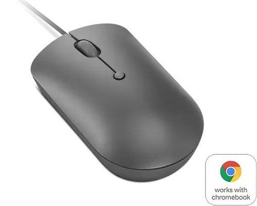 עכבר חוטי Lenovo 540 Mouse USB-C Wired STORM GREY GY51D20876 לנובו