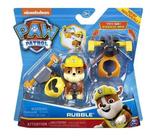 מפרץ הרפתקאות - דמות משחק רובל   עם  אביזרים - PAW PATROL