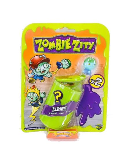 זבלונים - פח סליים + 2 דמויות - Zombie Zity