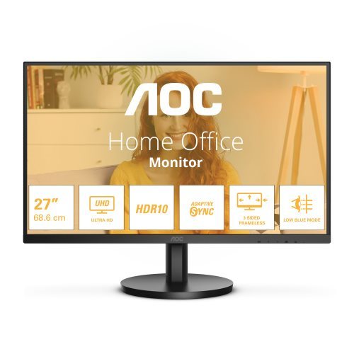 מסך מחשב AOC U27B3M 27'' 4K 