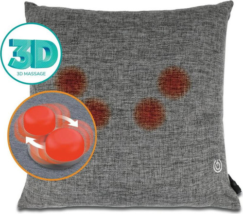 כרית עיסוי שיאצו נטענת Medics Care מדיקסקייר MC9990A