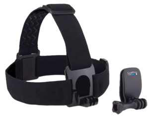 רצועת ראש + תופסן לכובע למצלמות GoPro, שנה אחריות יבואן רשמי