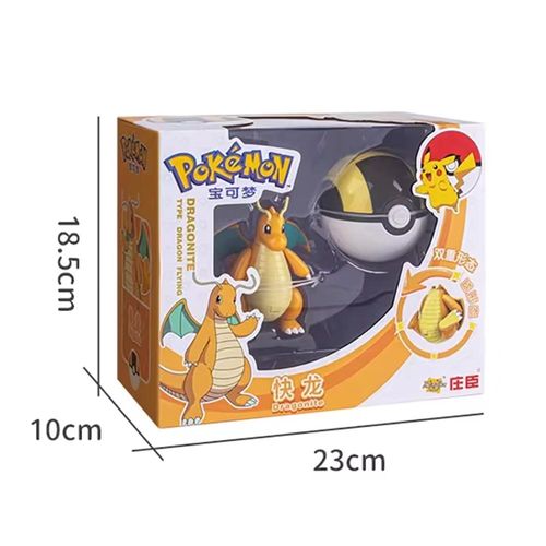 מארז פוכדר ודמות דרגונייט -  Pokemon Dragonite