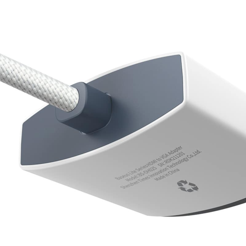 מתאם למסכים Baseus Adapter HDMI to VGA 3.5 mm Aux & Micro USB