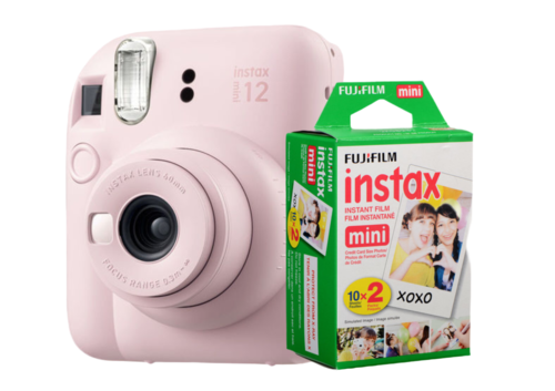 מצלמת פיתוח מיידי Fuji Instax Mini 12 - כולל 20 תמונות