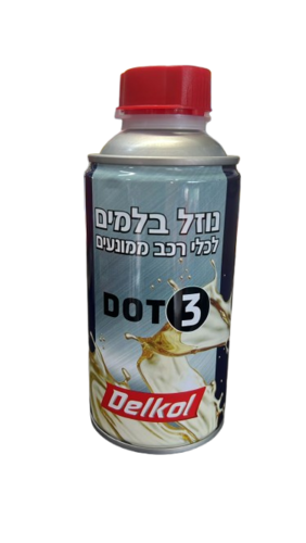 ‏נוזל בלמים Delkol DOT 3