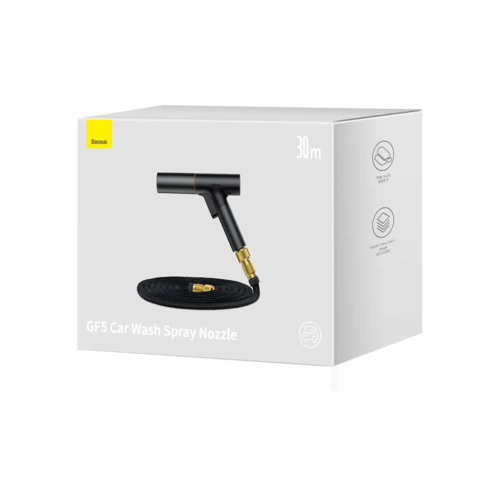 אקדח שטיפה בלחץ Baseus GF5 Car Wash Spray Nozzle Black