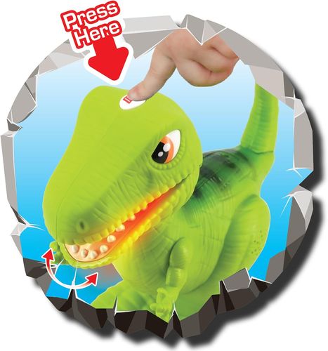 הדינוזאור הראשון שלי טי-רקס הולך קדימה עם אורות וצלילים