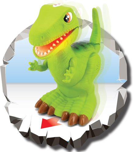 הדינוזאור הראשון שלי טי-רקס הולך קדימה עם אורות וצלילים