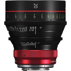 עדשת וידאו קולנועית Canon CN-R 20mm T1.5 L F