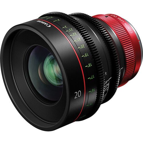 עדשת וידאו קולנועית Canon CN-R 20mm T1.5 L F
