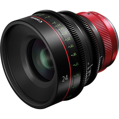 עדשת וידאו קולנועית Canon CN-R 24mm T1.5 L F 