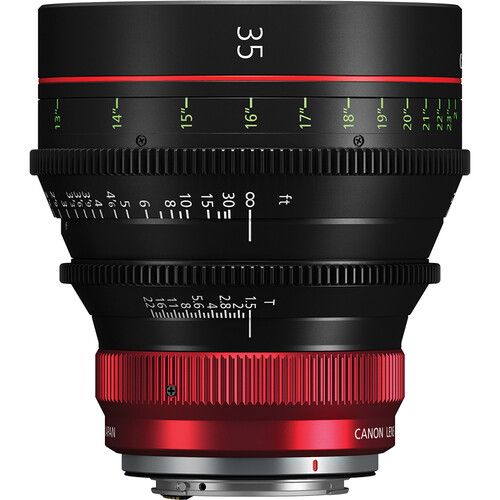 עדשת וידאו קולנועית Canon CN-R 35mm T1.5 L F