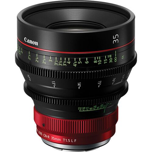 עדשת וידאו קולנועית Canon CN-R 35mm T1.5 L F