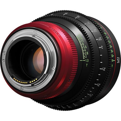 עדשת וידאו קולנועית Canon CN-R 50mm T1.3 L F
