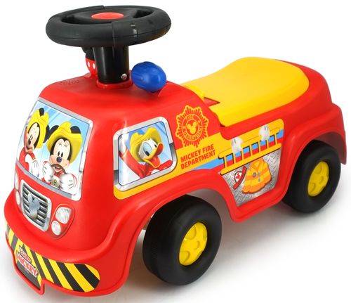 בימבה 2 ב 1 אפקטים קוליים, אורות ותא אכסון מתחת למושב - מיקי מאוס