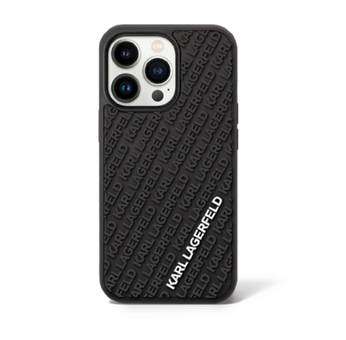 KARL Case Soft 3D Print For iPhone 16 Pro Max Black