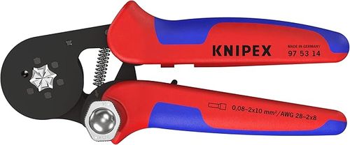 לוחץ סופיות לחתך משושה KNIPEX 0.08-10mm²
