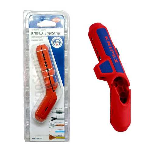חושף ומקלף כבלים ארגונומי KNIPEX ERGOSTRIP