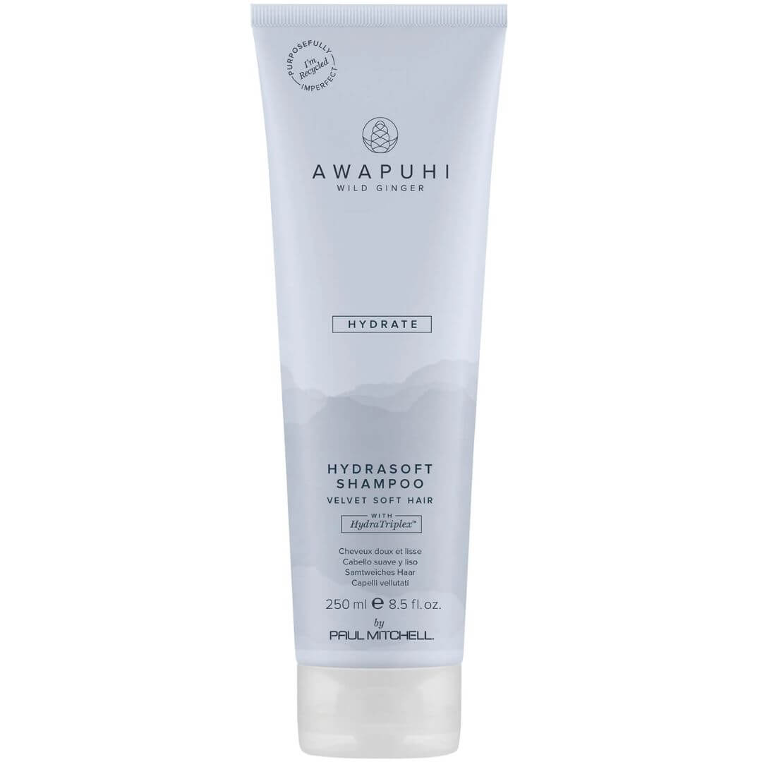 שמפו לחות הידראסופט AWAPUHI HYDRASOFT לשיער צבוע פול מיטשל 250 מ"ל