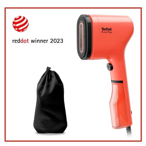 מגהץ קיטור אנכי קורל Tefal Pure Pop DT2024G0-צהוב