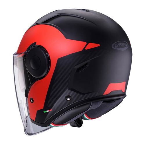 קסדת 3/4 קאברג סואו שחור\אדום – CABERG SOHO