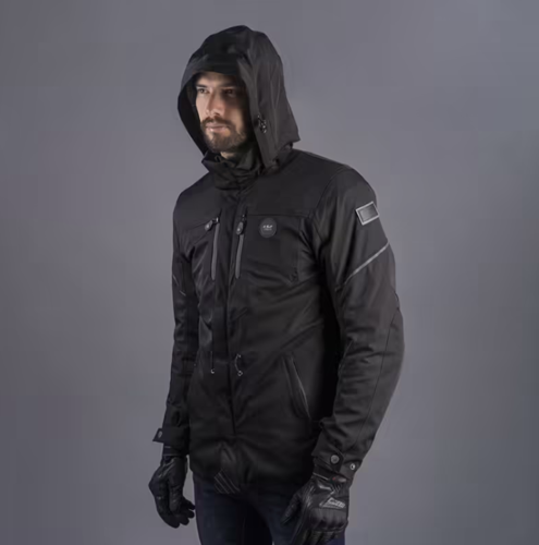 מעיל חורף גברים אל אס 2 רמבלה איבו שחור – LS2 RAMBLA EVO MAN JACKET BLACK