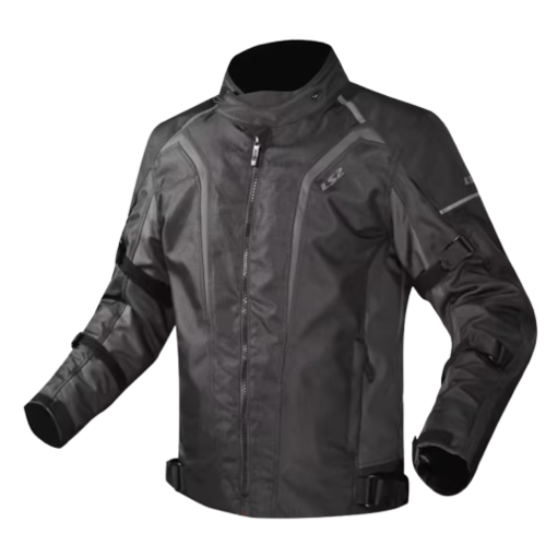 מעיל חורף גברים אל אס 2 שחור/ אפור – LS2 SEPANG MAN JACKET BLACK GREY