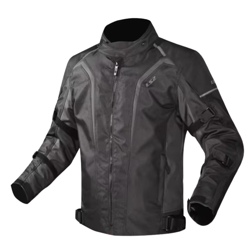 מעיל חורף גברים אל אס 2 שחור/ אפור – LS2 SEPANG MAN JACKET BLACK GREY
