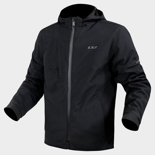 מעיל חורף גברים אל אס 2 בולטון שחור – LS2 BOLTON MAN JACKET BLACK
